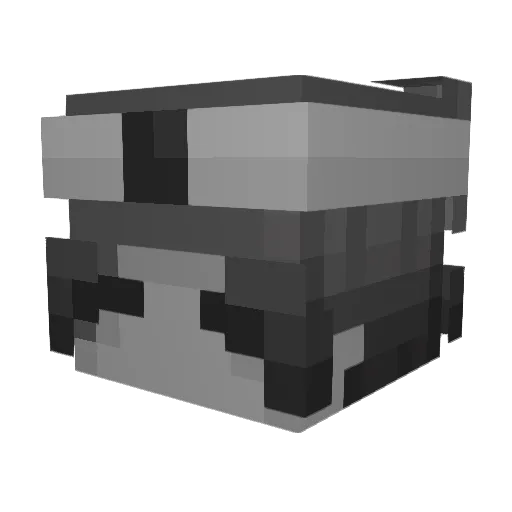 GoodStar_ Minecraft avatar head, 3D render