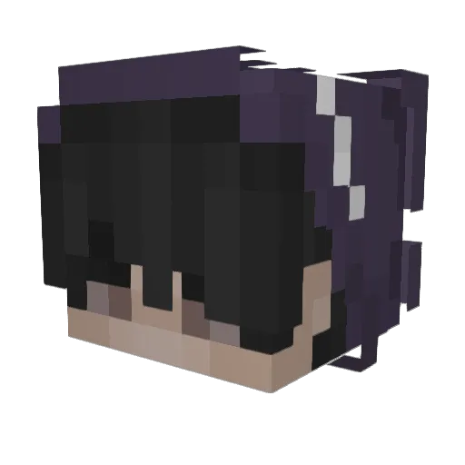 GoodStrqfer Minecraft avatar head, 3D render
