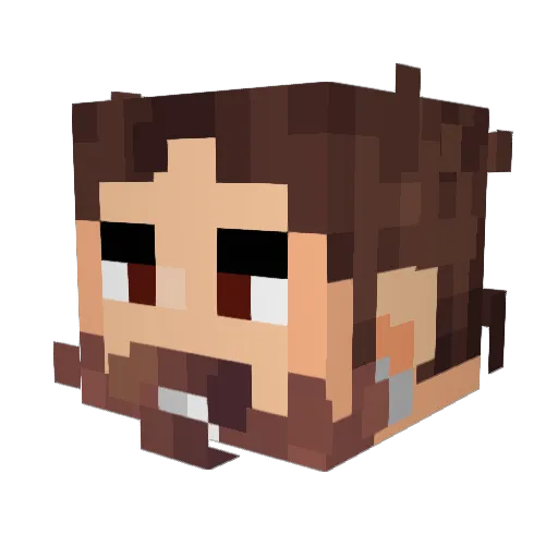 GoodTimeWithCyph Minecraft avatar head, 3D render