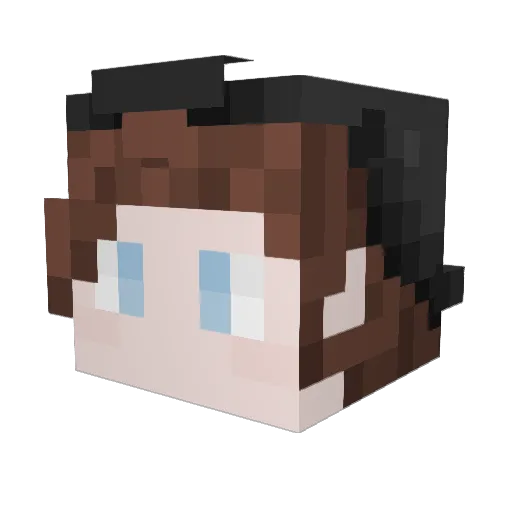 Good_Guy_Brandon Minecraft avatar head, 3D render