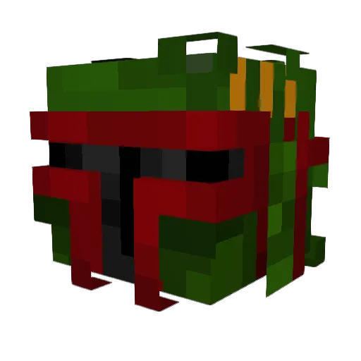 Good____Name Minecraft avatar head, 3D render