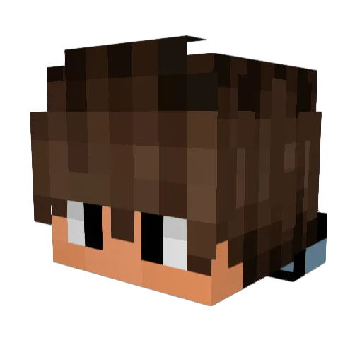 GoodbouyPLayz Minecraft avatar head, 3D render