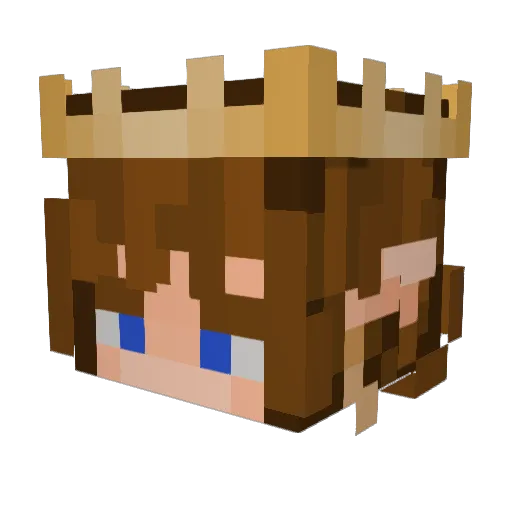 GoodbyeVincent Minecraft avatar head, 3D render