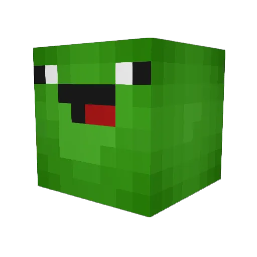 GoodieHoodie Minecraft avatar head, 3D render