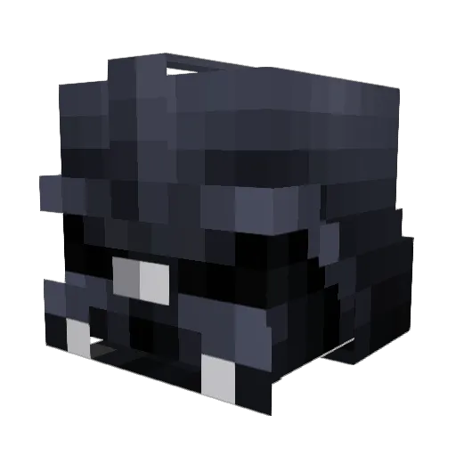 Goodisons Minecraft avatar head, 3D render