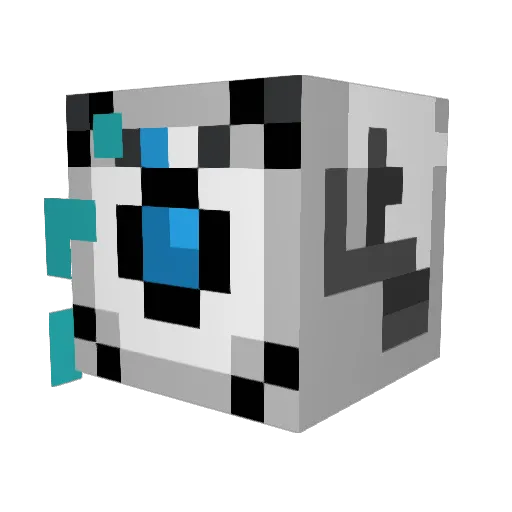 Goodsirbear Minecraft avatar head, 3D render