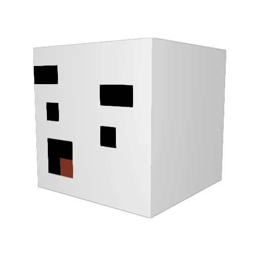 GoofballYT Minecraft avatar head, 3D render