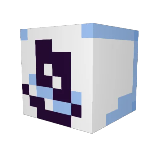 GoofieGHG Minecraft avatar head, 3D render