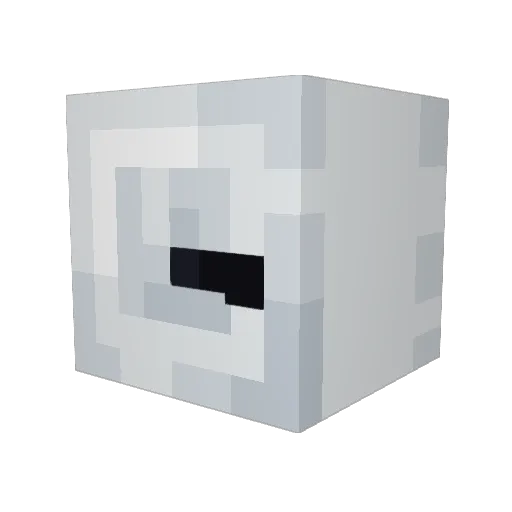 GoofyBoon_ Minecraft avatar head, 3D render