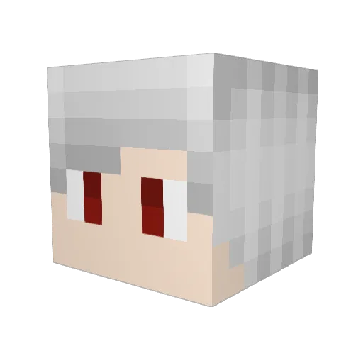 GoofyChaosPlayz Minecraft avatar head, 3D render