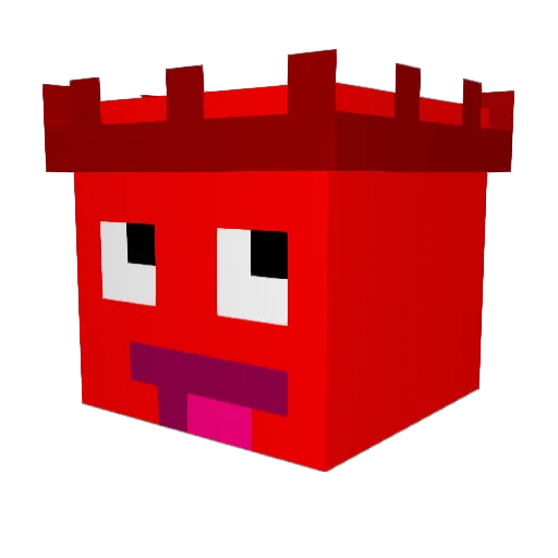 GoofyGoober2011 Minecraft avatar head, 3D render