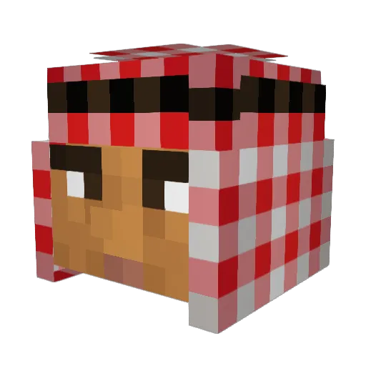 GoofyGoober56 Minecraft avatar head, 3D render