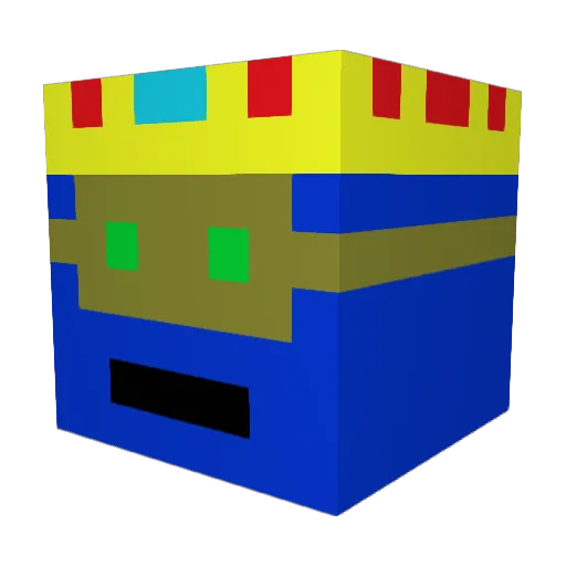 GoofyHayden Minecraft avatar head, 3D render