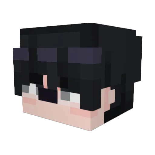GoofyJhonsen Minecraft avatar head, 3D render