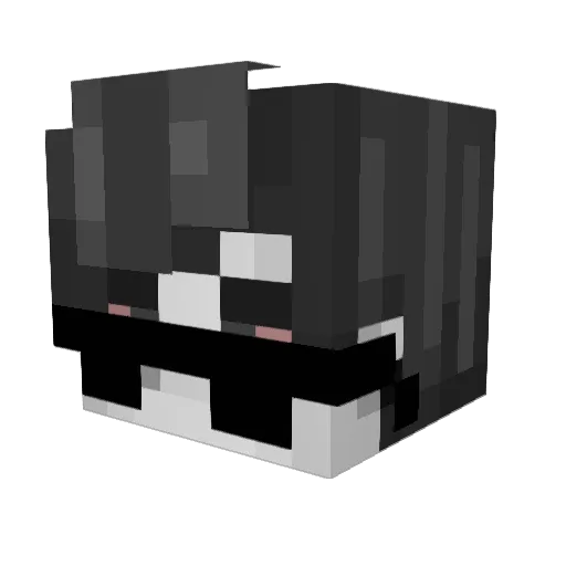 GoofyShi Minecraft avatar head, 3D render