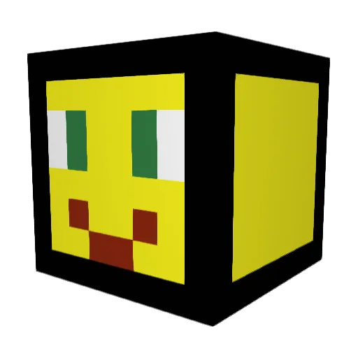 Goofy_Ahh69 Minecraft avatar head, 3D render