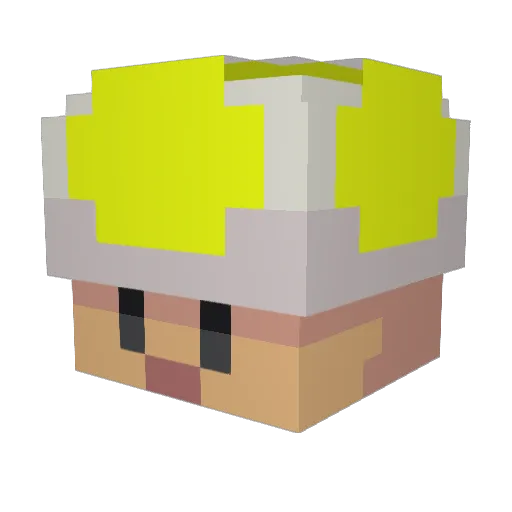 Goofy_Gianiii Minecraft avatar head, 3D render