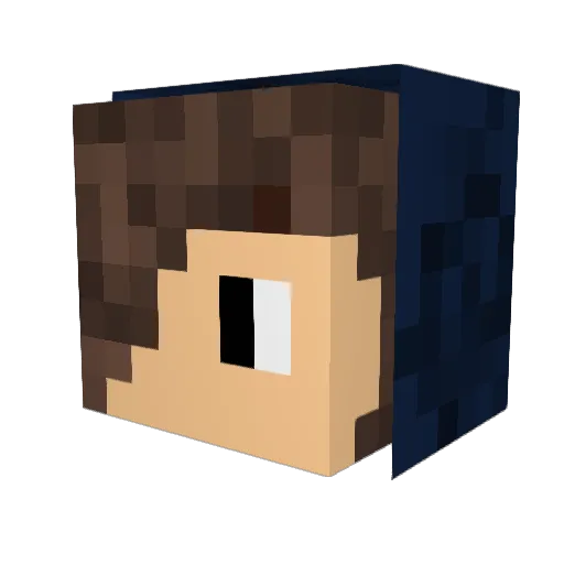Goofygabe06 Minecraft avatar head, 3D render