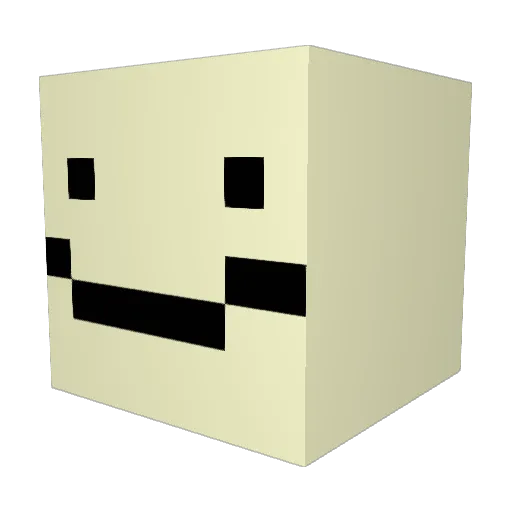 GooglyGrooves Minecraft avatar head, 3D render
