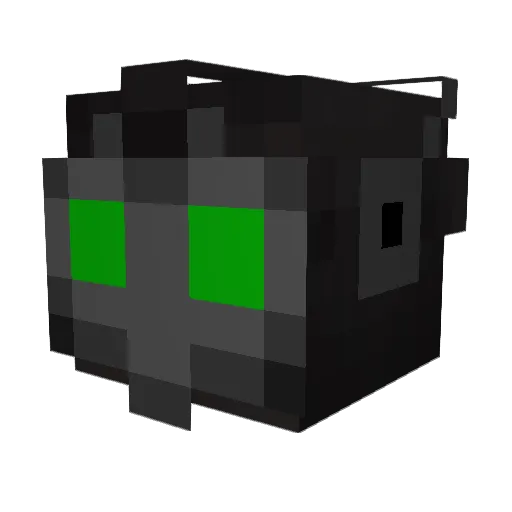 Googols Minecraft avatar head, 3D render