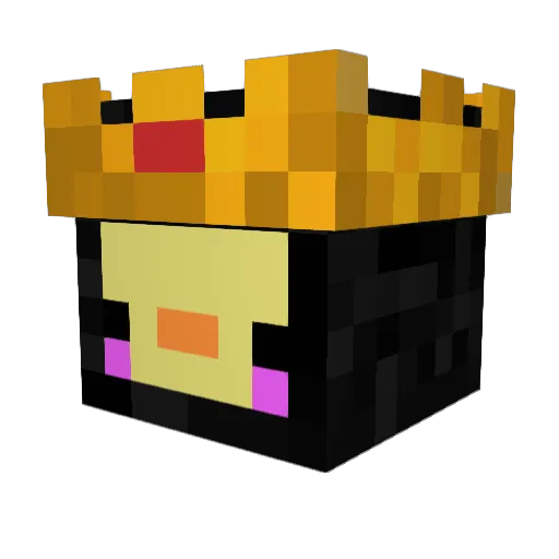 GoogyGoose Minecraft avatar head, 3D render