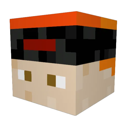 Goomy___ Minecraft avatar head, 3D render