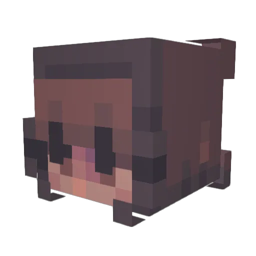 Goon4Jaemin Minecraft avatar head, 3D render