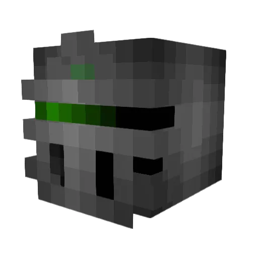 Goon622 Minecraft avatar head, 3D render