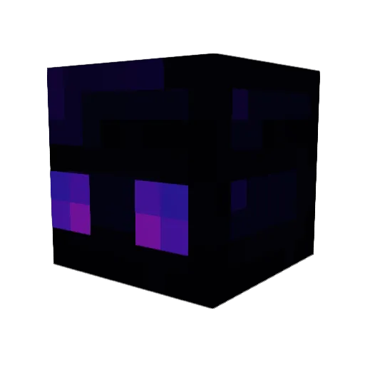 GoonSacck Minecraft avatar head, 3D render