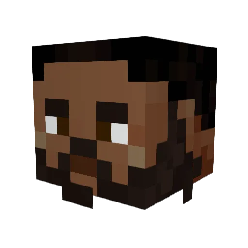 Gooorr_iq Minecraft avatar head, 3D render