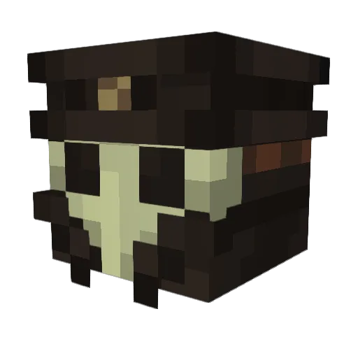 Goopiko Minecraft avatar head, 3D render