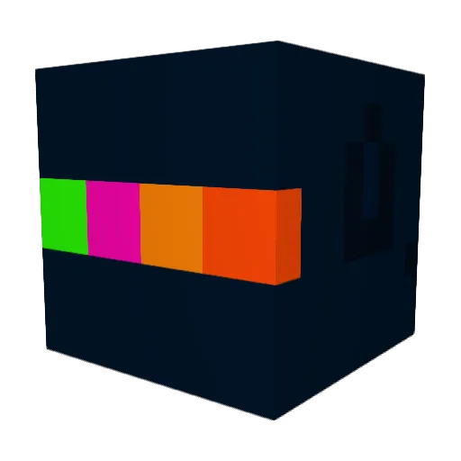 Goopsontop Minecraft avatar head, 3D render