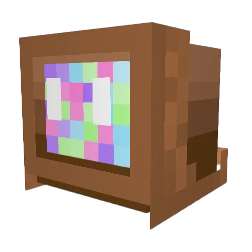 Goopy_Newt Minecraft avatar head, 3D render