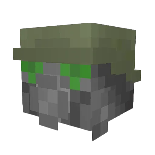 GooseKing1937 Minecraft avatar head, 3D render