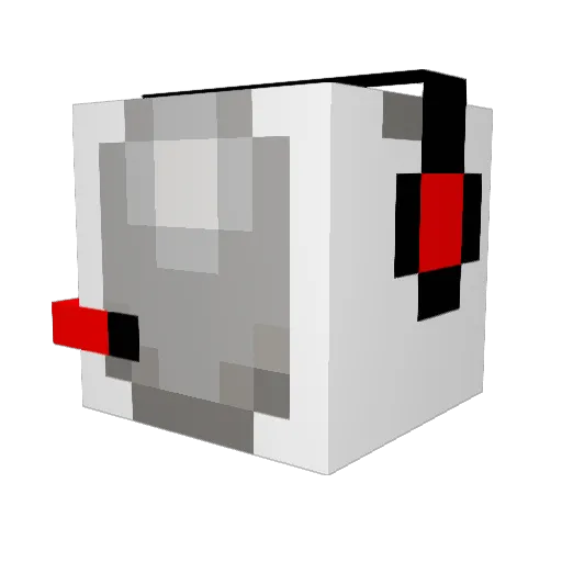 Goppy_Shlephole Minecraft avatar head, 3D render