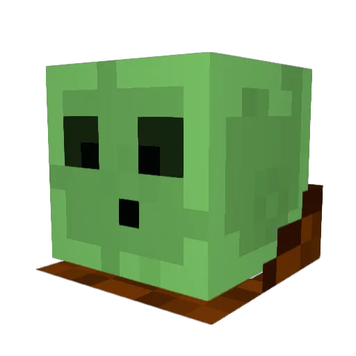 Gopssy Minecraft avatar head, 3D render
