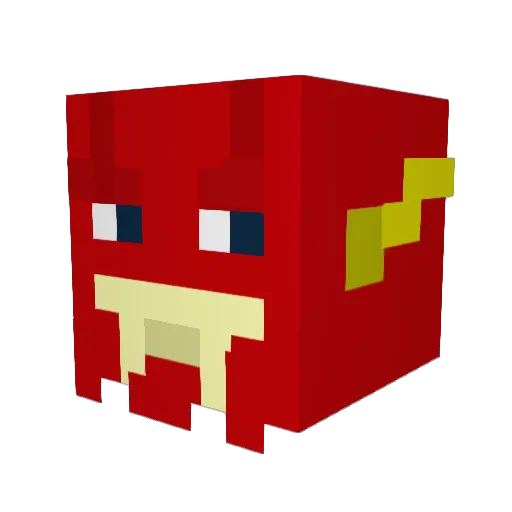 GorCed Minecraft avatar head, 3D render