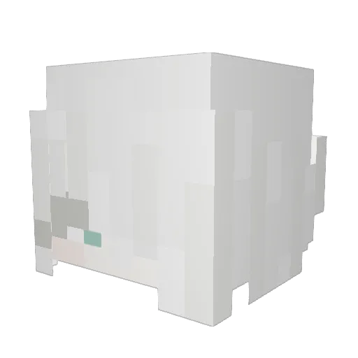 GoraniBee Minecraft avatar head, 3D render