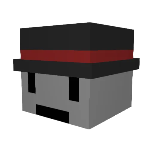 Gorbash_uk Minecraft avatar head, 3D render