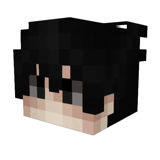 GordoTryhard09 Minecraft avatar head, 3D render