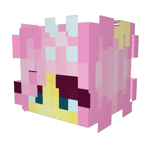 GorehoundHarley Minecraft avatar head, 3D render