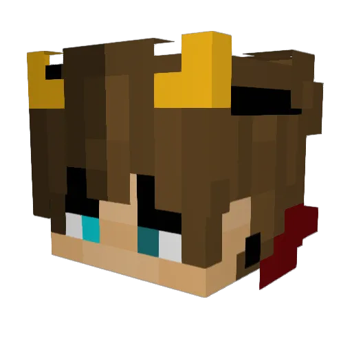 Gorg3112 Minecraft avatar head, 3D render