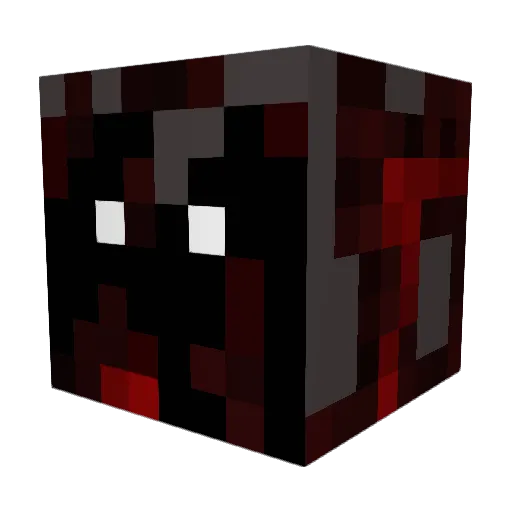 Gorgar44 Minecraft avatar head, 3D render