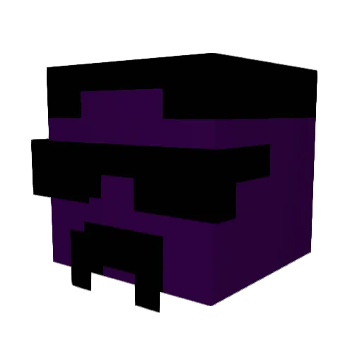 Gorgenn Minecraft avatar head, 3D render