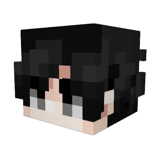 GorgeousRe Minecraft avatar head, 3D render