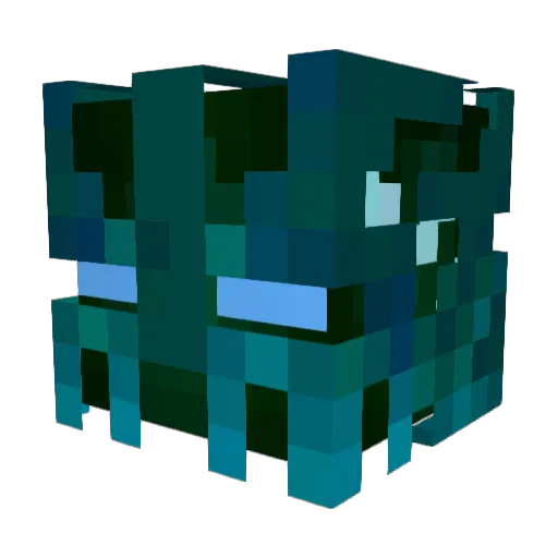 Gorggreed Minecraft avatar head, 3D render