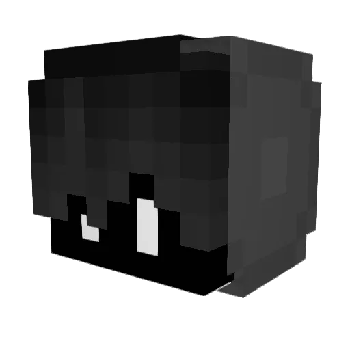 Gorgonote Minecraft avatar head, 3D render