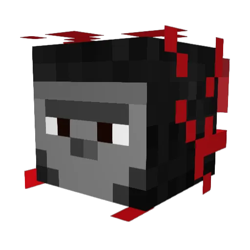 GorillaGuy8 Minecraft avatar head, 3D render