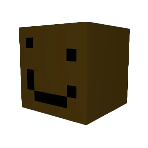 GorillaMan122 Minecraft avatar head, 3D render