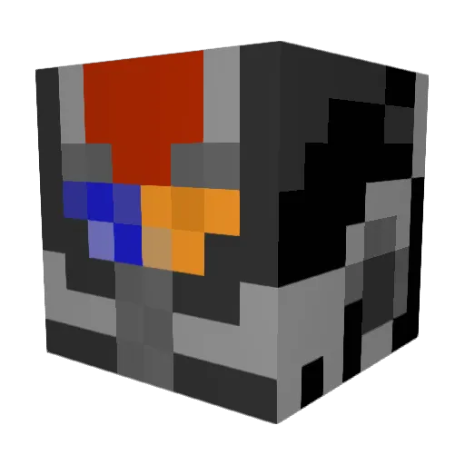 Gorimm Minecraft avatar head, 3D render